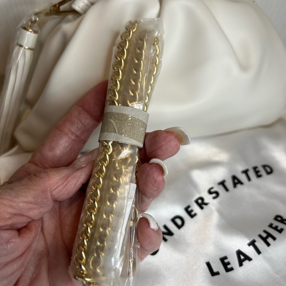 UNDERSTATED LEATHER CLUTCH CROSSBODY VEGAN LEATHER - Picture 10 of 12